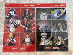 Asahi WONDA ワンピース オリジナルクリアファイル 2枚セットのサムネイル