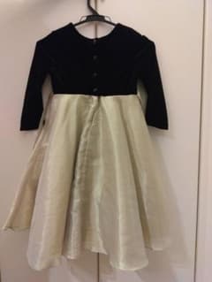 Jona Michelle キッズ フォーマルドレス ブラック×ゴールドのサムネイル