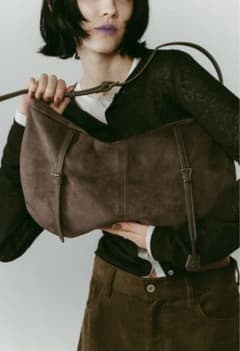 ⭐︎あい様専用⭐︎ Knuth Marf ダークブラウン スエード ショルダー 