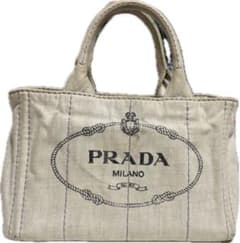 PRADA カナパM デニム トートバッグ 正規品 人気モデルのサムネイル