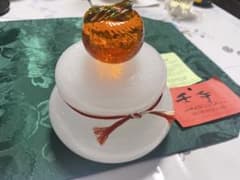 琉球ガラス　鏡餅　赤い紐付き 12cm 琉球ガラス 鏡餅 赤い紐付き 12cm - メルカリ