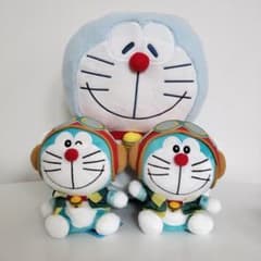 ドラえもん　ぬいぐるみ　ぽってりお手玉　メガジャンボぬいぐるみ