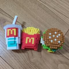 McDonalds ブロックフィギュア 3点セットのサムネイル