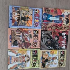 소년 만화 6권 세트 ONE PIECE 외