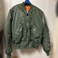 VALLEY APPAREL MA-1フライトジャケット オリーブグリーンのサムネイル