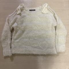 INGNI リボン付きニット ホワイトのサムネイル