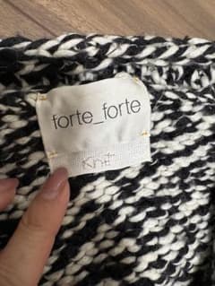 forte_forte クロップドニットカーディガン定価16万円 - メルカリ