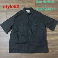 희소/Ron Herman×THIRD PARTY. 콜라보 워크 셔츠