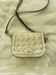 COACH ホース＆キャリッジ ショルダーバッグ ベージュのサムネイル