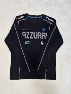 Lotto AZZURRI ブラック 長袖 Tシャツ Lのサムネイル