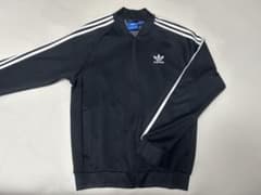 adidas ブラック ジャージ Mサイズのサムネイル