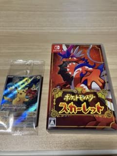 ポケットモンスター Switch スカーレット+初回購入特典付き！のサムネイル
