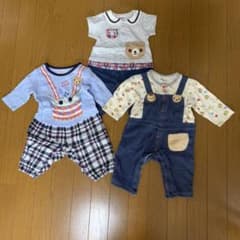 【まぁみさま専用】ロンパース 70 3枚セットのサムネイル