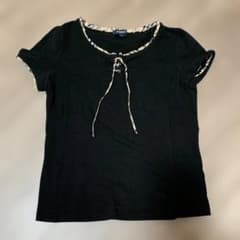 Y2K BURBERRY LONDONノバチェックリボン カットソー バーバリーのサムネイル