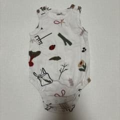 ベビーロンパース 3-6m o~z オーガニックズー　organic zooのサムネイル