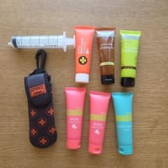 dōTERRA　ロゴ入り空容器＆ケース＆シリンジ（テルモ）　未使用のサムネイル