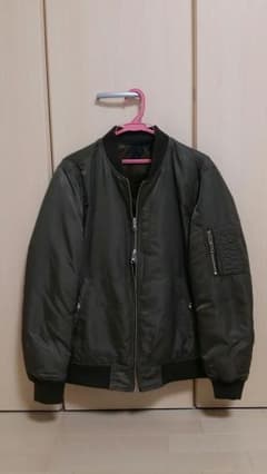 【ASA☆様専用】ナノユニバース　MA-1風　リバーシブル　ブルゾン【L】のサムネイル