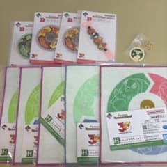 이치 반 쿠지 포켓몬 H상 핸드 타올 J상 매력 I상 고무 10점