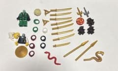 LEGO レゴ ニンジャゴー ミニフィグ 2体セット 武器・アクセサリー付き - 2