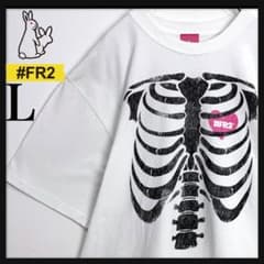梅限定☆ピンク】FR2 BONE ガーメントダイ Tシャツ ヴィンテージ加工