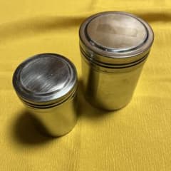 サンダイヤ　ステンレス　保存容器　２個セット