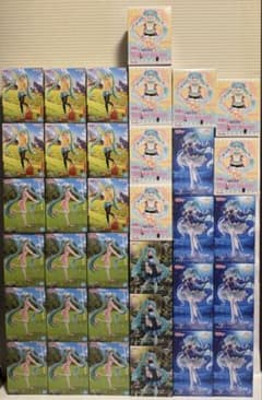 初音ミク プライズフィギュア5種35体セットのサムネイル