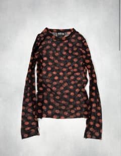 JPG GAULTIER dot mesh second skin top - メルカリ