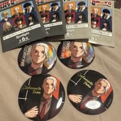 サカモトデイズ ロフト 缶バッジ4点 購入特典ポストカードセット