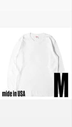新品未使用　激レアUSA製　SUPREME無地　size Mのサムネイル