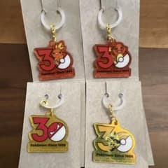 ポケモン 30周年 アクリルキーホルダー 4種セットのサムネイル