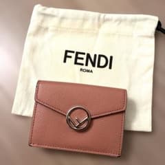 美品】フェンディ FENDI 三つ折り財布 コンパクトウォレット エフイズ