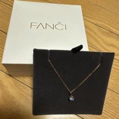 Fancime K18 ネックレス サファイア - メルカリ