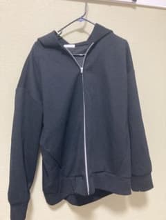 GLACIER ブラック Lサイズ フルジップパーカーのサムネイル