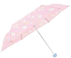 【新品未使用】すみっコぐらし ダイカット折り畳み傘 アイスライトピンク
