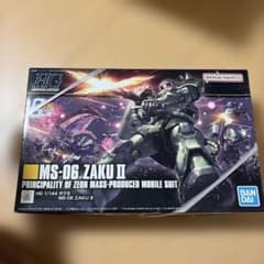 HG 1/144 MS-06 ZAKU II ガンプラのサムネイル