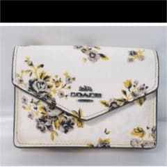美品　COACH  コイン　カードケース 花柄のサムネイル