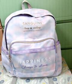 SANGUINE キッズ リュック パープルのサムネイル