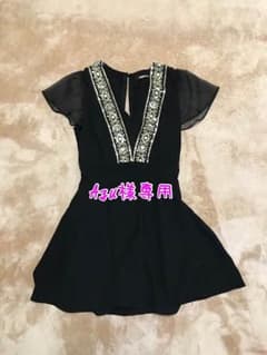 スパイラルガールの大人可愛いワンピース ブラックのサムネイル