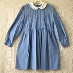 ギンザのサエグサ◆水色 ワンピース◆未使用 女子 SAYEGUSA 銀座 子供服 ギンザのサエグサ◇水色 ワンピース◇未使用 女子 SAYEGUSA 銀座 子供
