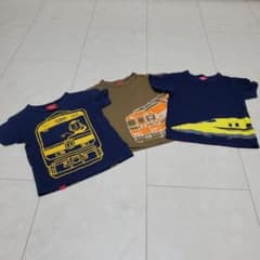 オジコ　Tシャツ　セット　電車のサムネイル
