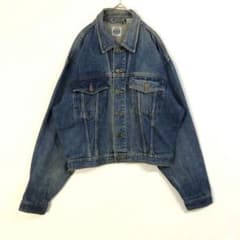 3159 90s NBA アトランタ ホークス デニムジャケット Gジャン - メルカリ