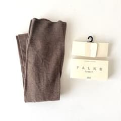 【未使用】FALKEコットンタイツ 40-42 〈M～L〉サンドベージュファルケ