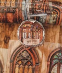 London Gifties』 海外マステ 切り売り ステンドグラスのドア - メルカリ