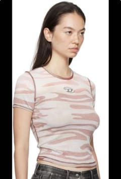 DIESEL T-Eles カモフラージュ ピンク A14081-0AJCMのサムネイル