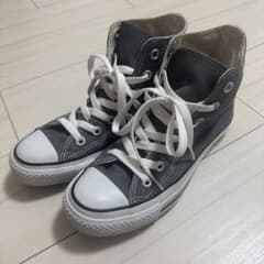 CONVERSE ALL STAR ハイカット グレー スニーカー　23cmのサムネイル