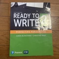 READY TO WRITE 2 第5版 英語学習書のサムネイル
