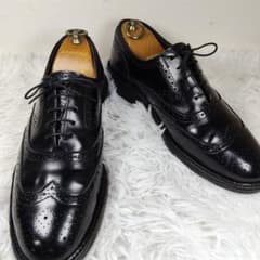良品✨REGAL リーガル 25.5 ウィングチップ メダリオン V083 黒 - メルカリ