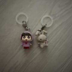 クレヨンしんちゃん めじるしアクセサリー2 あいちゃん ネネちゃんウサのサムネイル