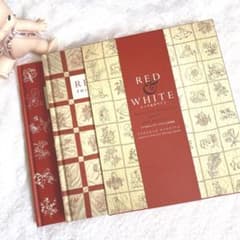 レッド&ホワイト アメリカのレッドワークキルトと図案集/日本ヴォーグ