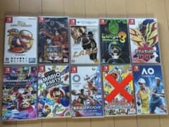 Nintendo Switch ソフト 9本セット まとめ売りのサムネイル
